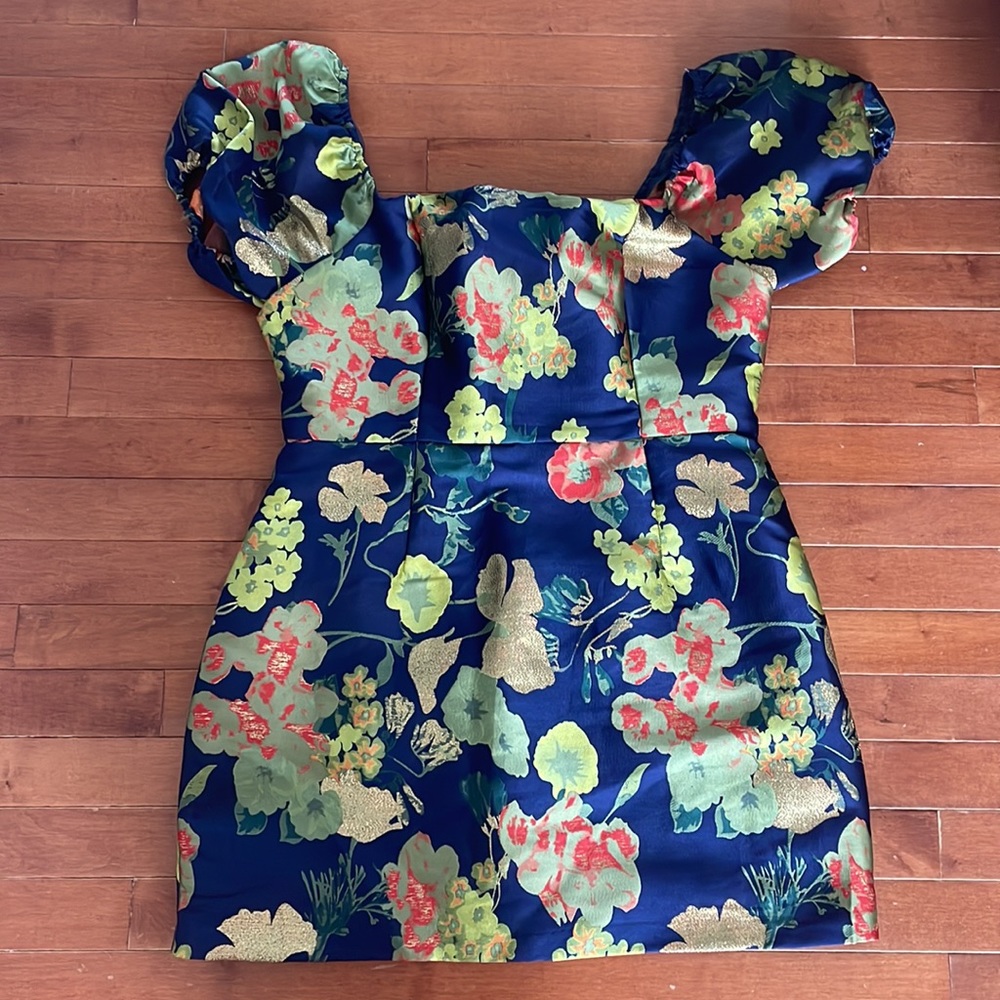 Lulus floral dress - Picture 3 of 4